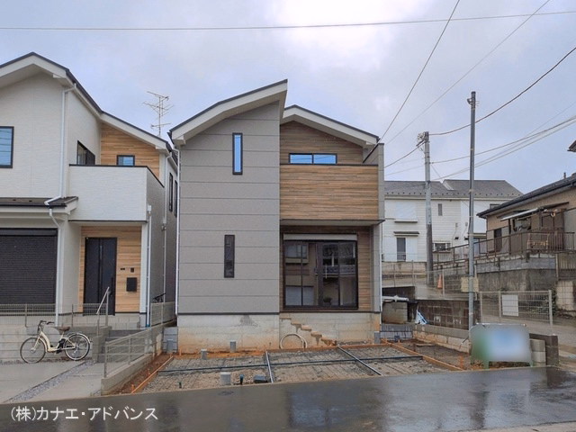 千葉県市川市北方町４丁目の新築戸建て外構写真 2026年6月24日撮影