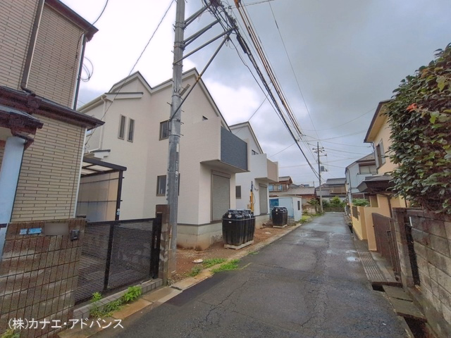 千葉県市川市宮久保６丁目の新築戸建て外構写真 2026年6月28日撮影