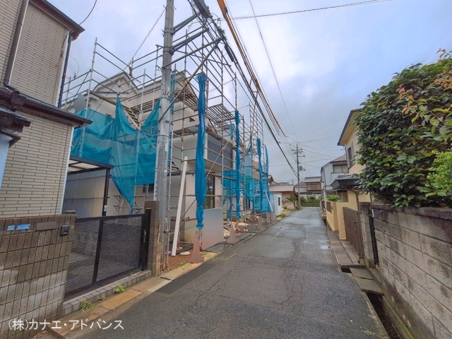 千葉県市川市宮久保６丁目の新築戸建てシート写真 2026年6月8日撮影