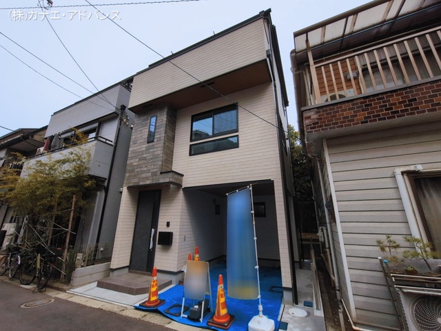 千葉県市川市鬼高1丁目の新築戸建て完成写真 2026年3月12日撮影