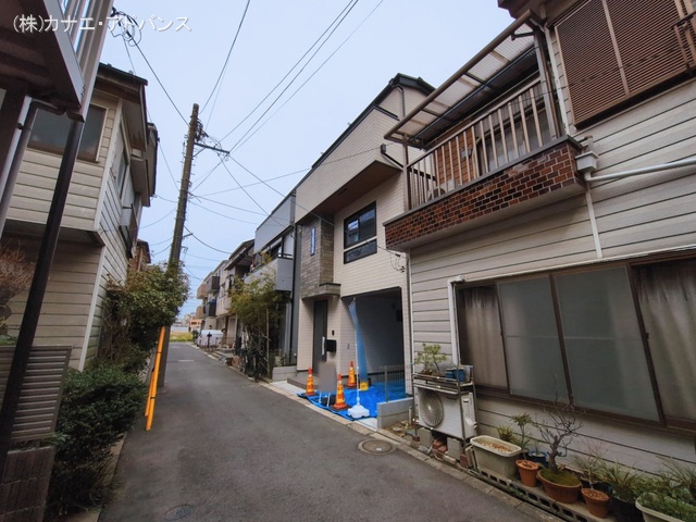 千葉県市川市鬼高1丁目の新築戸建て完成写真 2026年3月12日撮影