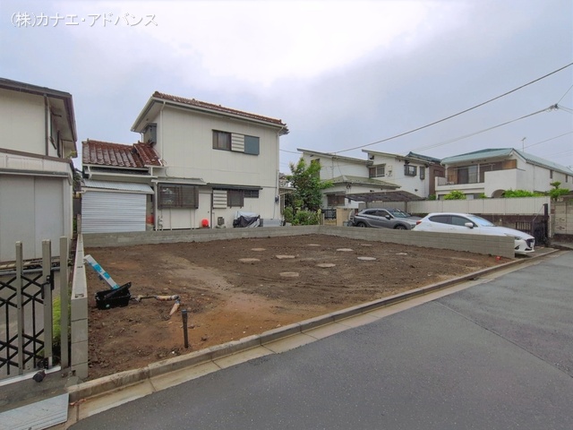 千葉県市川市東菅野2丁目の新築戸建て更地・土地写真 2026年5月20日撮影