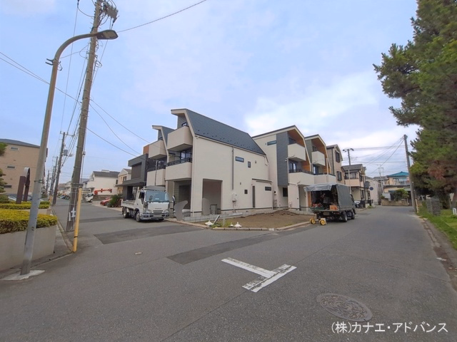 千葉県市川市富浜３丁目の新築戸建て外構写真 2026年6月29日撮影