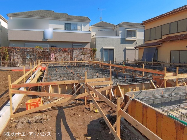 千葉県市川市原木3丁目の新築戸建て基礎写真 2026年4月2日撮影