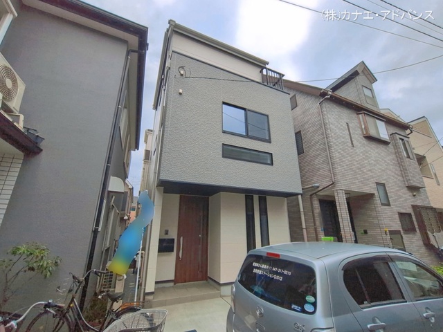 千葉県市川市南八幡２丁目の新築戸建て完成写真 2026年3月31日撮影