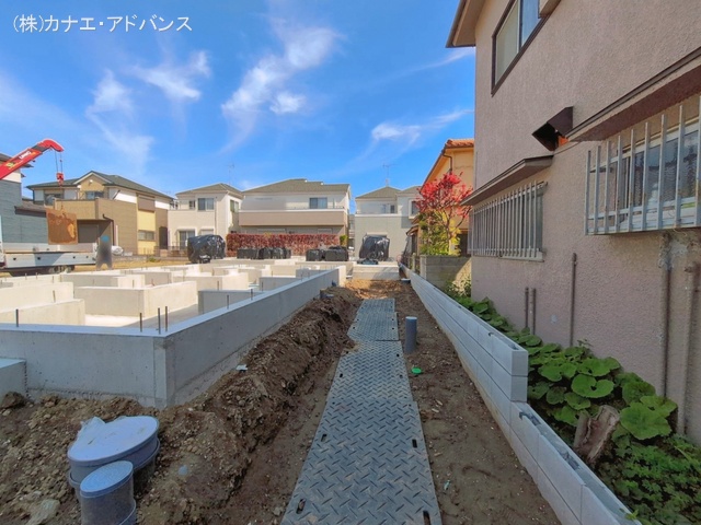 千葉県市川市原木３丁目の新築戸建て基礎写真 2026年4月16日撮影