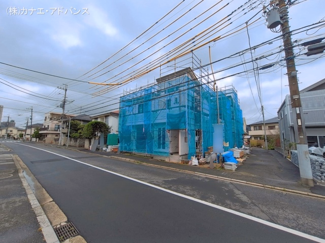 千葉県市川市東菅野１丁目の新築戸建てシート写真 2026年6月14日撮影