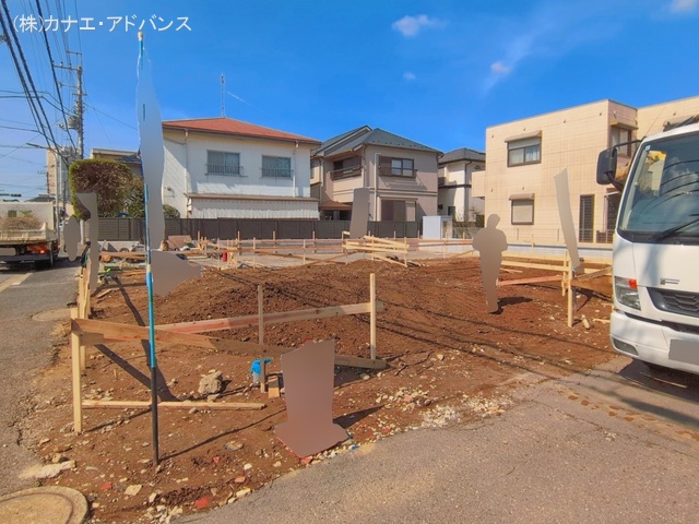 千葉県市川市東菅野1丁目の新築戸建て基礎写真 2026年4月5日撮影