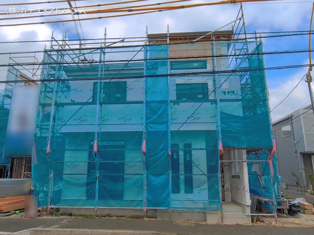 千葉県市川市東菅野１丁目の新築戸建てシート写真 2026年5月26日撮影
