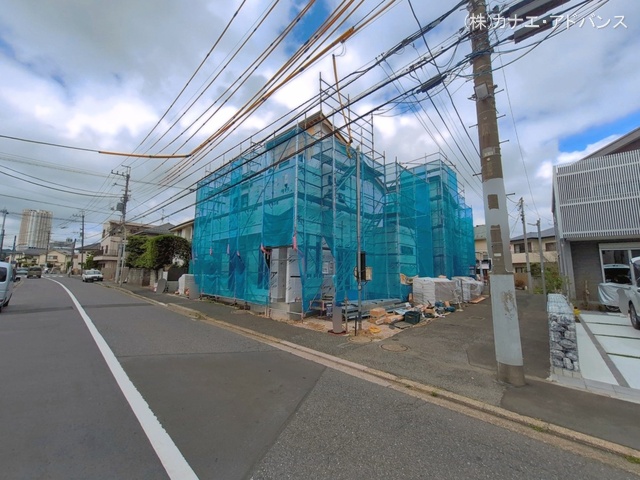千葉県市川市東菅野１丁目の新築戸建てシート写真 2026年5月26日撮影