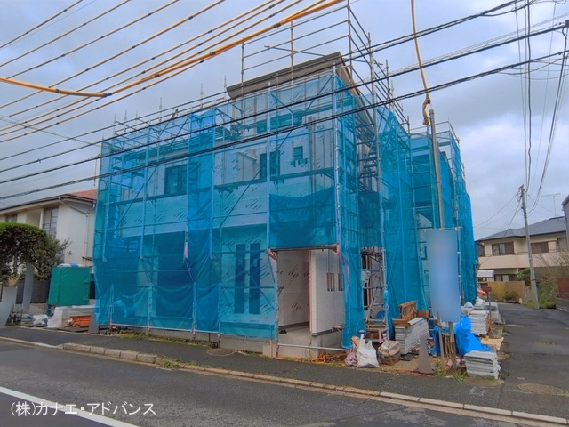 千葉県市川市東菅野１丁目の新築戸建てシート写真 2026年6月14日撮影