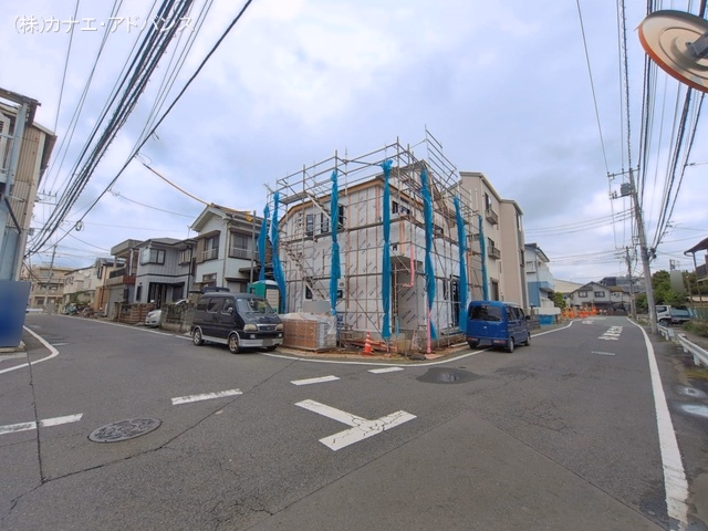 千葉県市川市田尻5丁目の新築戸建てシート写真 2026年6月28日撮影
