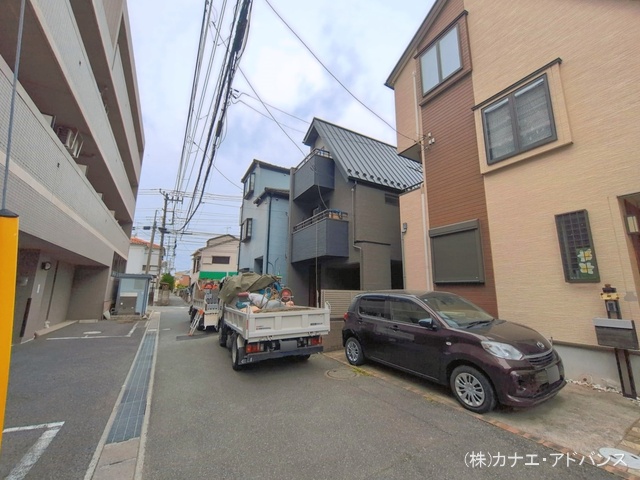 千葉県市川市新田３丁目の新築戸建て外構写真 2026年4月22日撮影