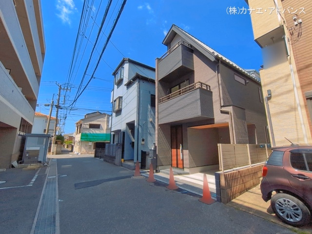 千葉県市川市新田3丁目の新築戸建て完成写真 2026年5月12日撮影