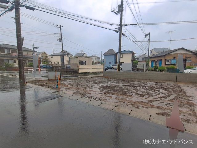 千葉県市川市大和田５丁目の新築戸建て更地・土地写真 2026年4月26日撮影
