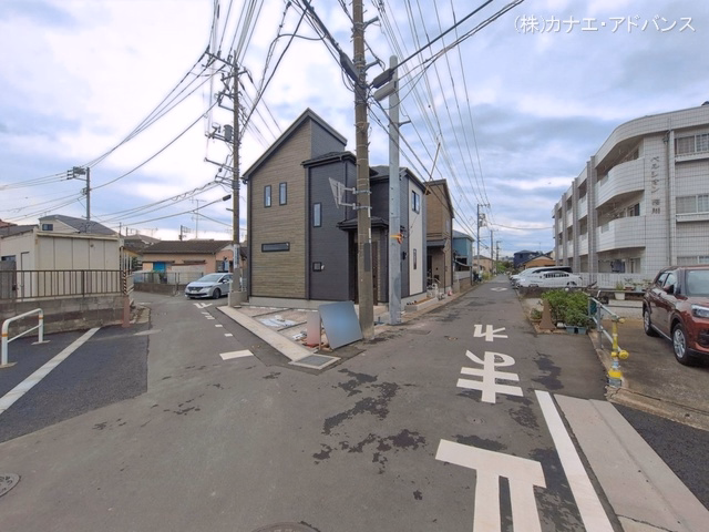 新築戸建て 市川市大和田5丁目308番 A号棟 外構