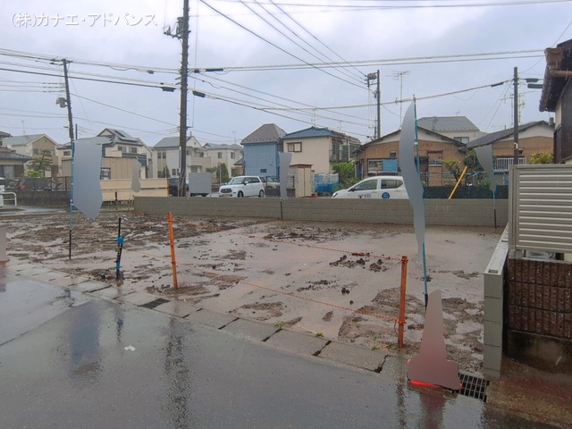千葉県市川市大和田５丁目の新築戸建て更地・土地写真 2026年4月26日撮影
