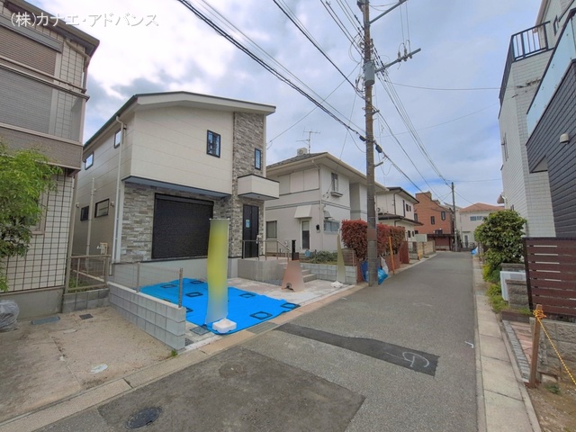 千葉県市川市八幡６丁目の新築戸建て完成写真 2026年5月7日撮影