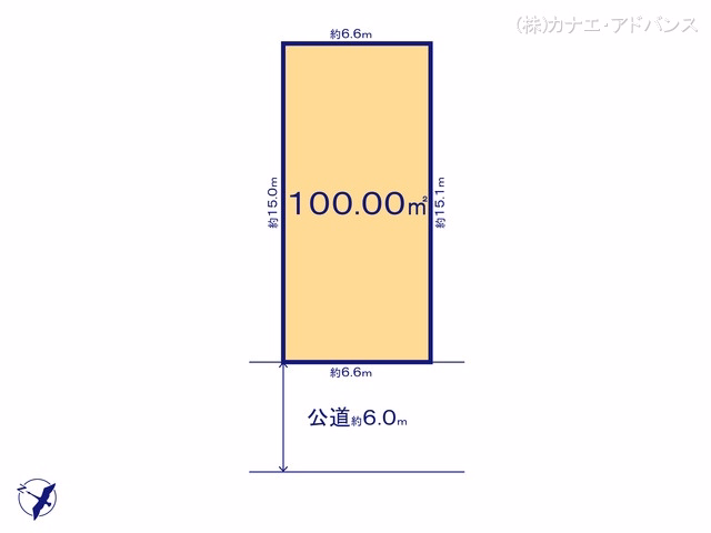 市川市宮久保1丁目（土地） 区画図