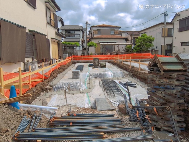 千葉県市川市伊勢宿の新築戸建て基礎写真 2026年5月25日撮影