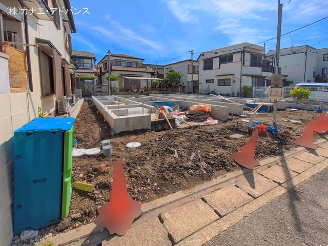 千葉県市川市伊勢宿の新築戸建て基礎写真 2026年6月15日撮影