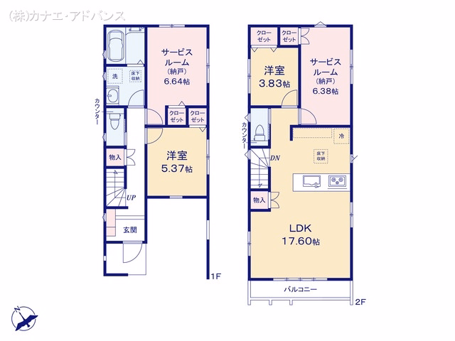 市川市伊勢宿（戸建）01 間取図