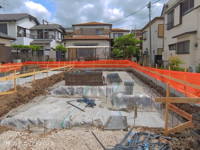 千葉県市川市伊勢宿の新築戸建て基礎写真 2026年5月25日撮影
