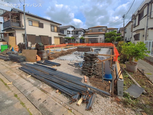 千葉県市川市伊勢宿の新築戸建て基礎写真 2026年5月25日撮影