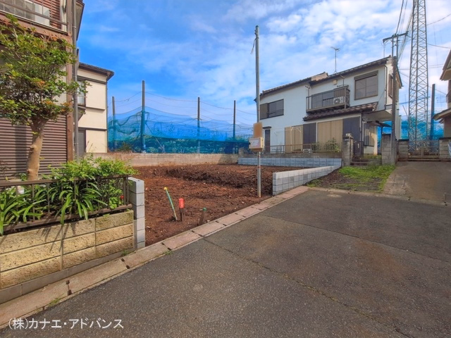 千葉県市川市大野町4丁目の新築戸建て更地・土地写真 2026年6月9日撮影