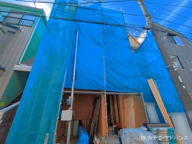 市川市田尻4丁目(戸建)01 上棟