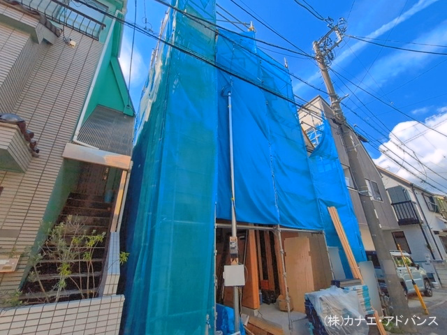 市川市田尻4丁目(戸建)01 上棟
