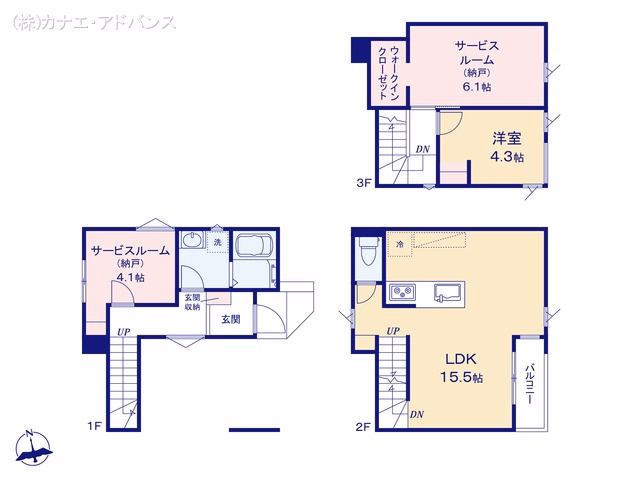 市川市田尻4丁目(戸建)01 間取図
