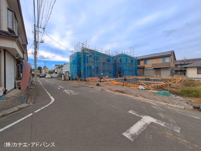 市川市国分2丁目(戸建)A 上棟