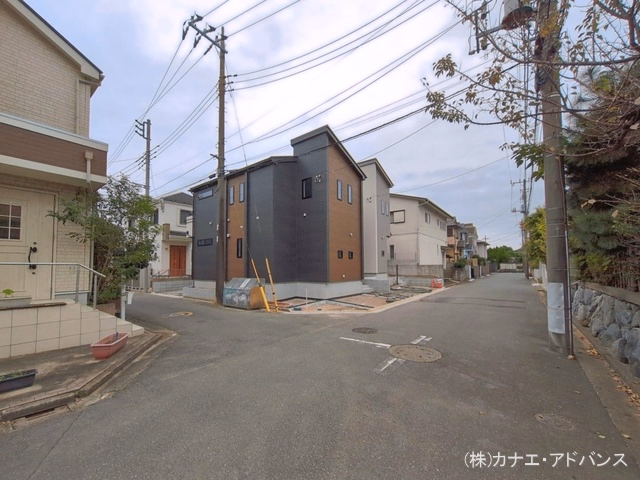 新築戸建て 市川市国府台4丁目3559番 B号棟 外構