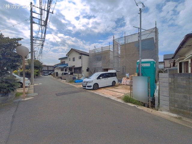 市川市曽谷2丁目（戸建）01 上棟