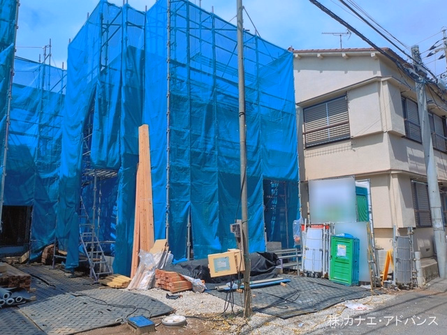 新築戸建て 市川市宮久保8期 1号棟 上棟