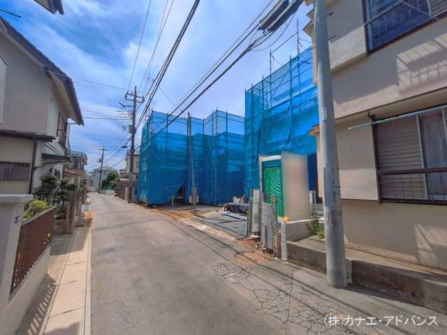 新築戸建て 市川市宮久保8期 3号棟 上棟