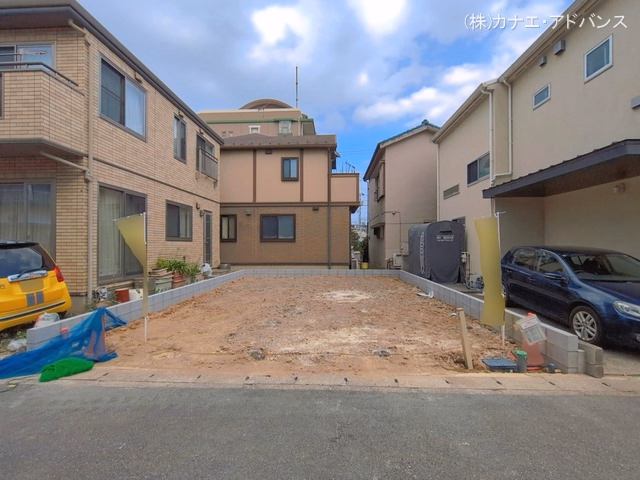 千葉県市川市田尻５丁目の新築戸建て更地・土地写真 2026年7月22日撮影