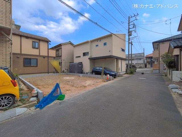 千葉県市川市田尻５丁目の新築戸建て更地・土地写真 2026年7月22日撮影