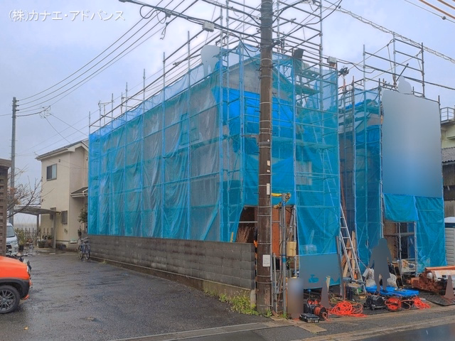 市川市柏井町1丁目（戸建）A 上棟