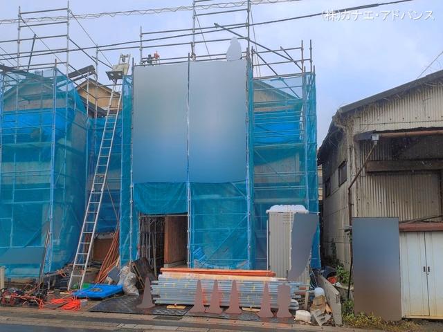 市川市柏井町1丁目（戸建）B 上棟