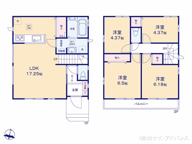 市川市宮久保1丁目（戸建）A 間取図
