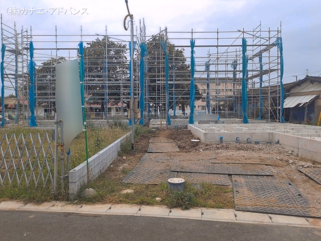 市川市曽谷1丁目（戸建）E 上棟