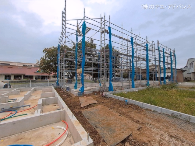 市川市曽谷1丁目(戸建)F 上棟