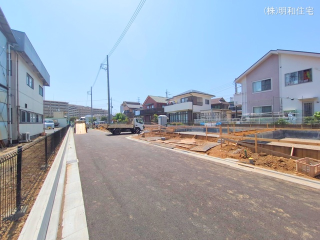 東京都府中市四谷4丁目の新築戸建て基礎写真 2025年5月19日撮影