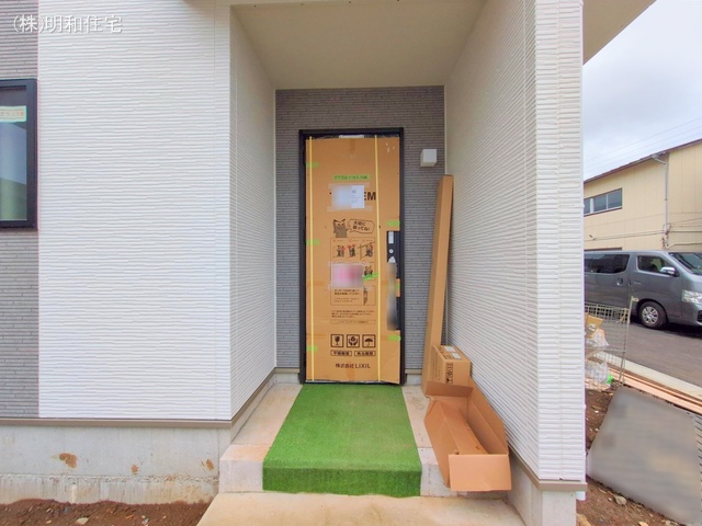 東京都府中市四谷4丁目の新築戸建て外構写真 2025年7月15日撮影