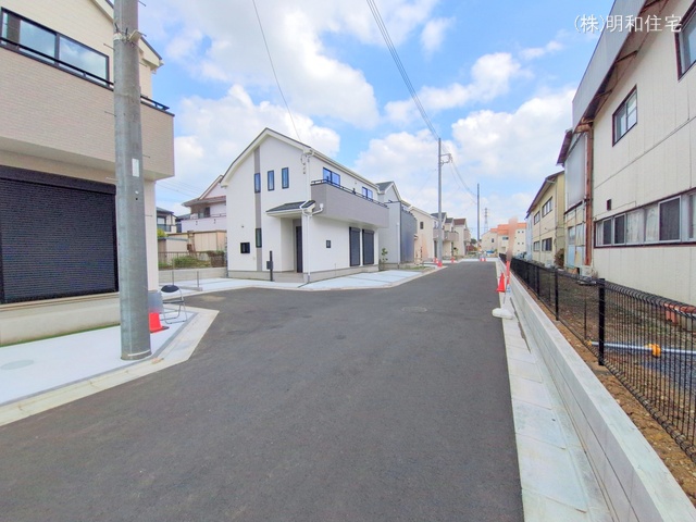 東京都府中市四谷4丁目の新築戸建て完成写真 2025年9月15日撮影