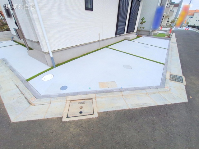 東京都府中市四谷4丁目の新築戸建て完成写真 2025年9月15日撮影