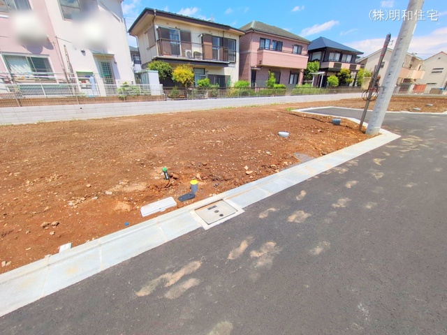 東京都府中市四谷4丁目の新築戸建て更地・土地写真 2025年4月28日撮影