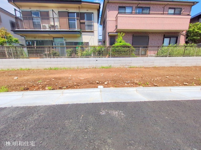 東京都府中市四谷4丁目の新築戸建て更地・土地写真 2025年4月28日撮影
